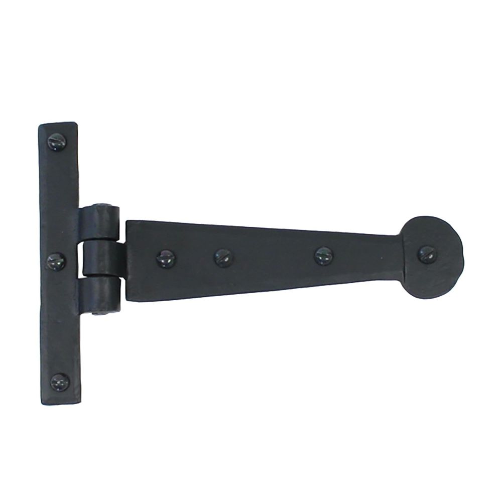 From The Anvil - Black 6" Penny End T Hinge (pair) | Sku. 33987 | Trade Door Handles.