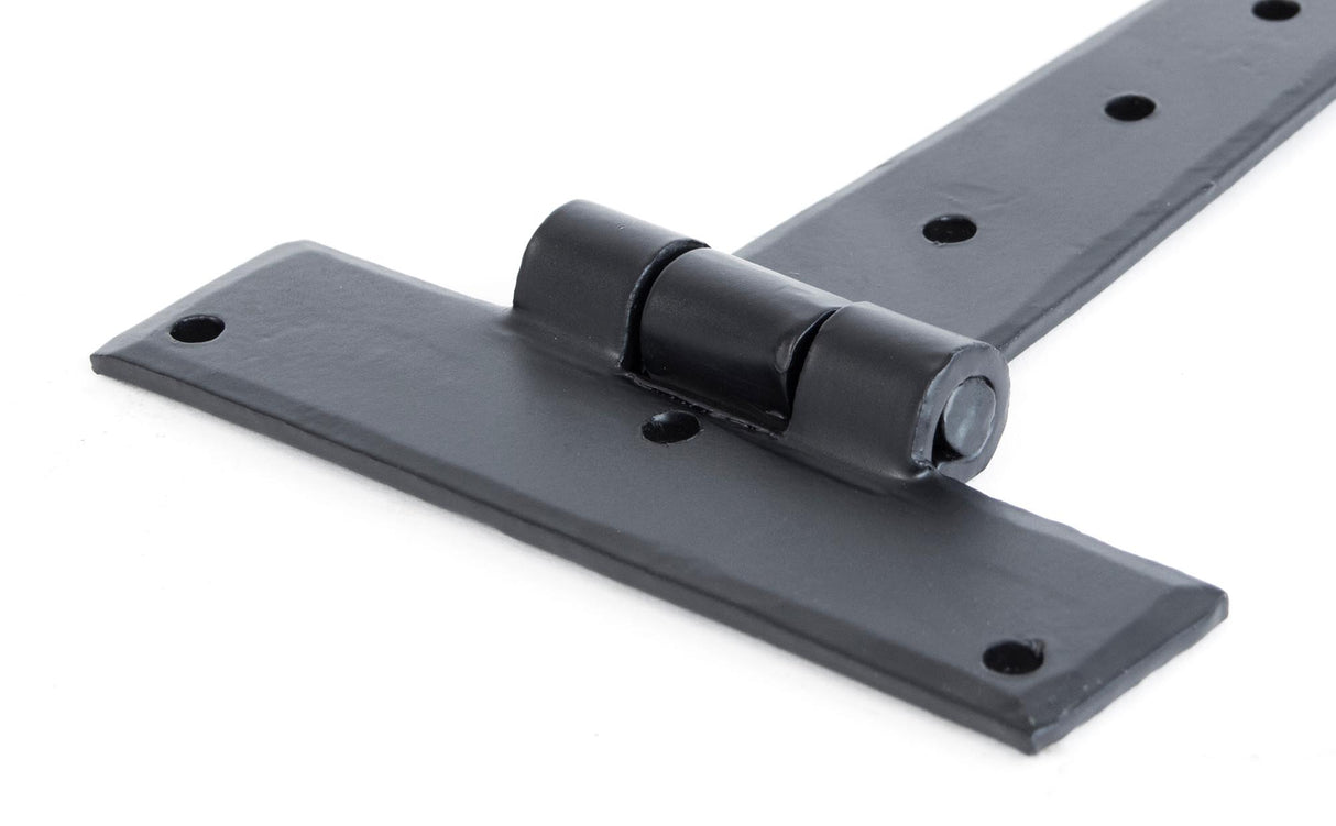 From The Anvil - Black 9" Penny End T Hinge (pair) | Sku. 33988 | Trade Door Handles.