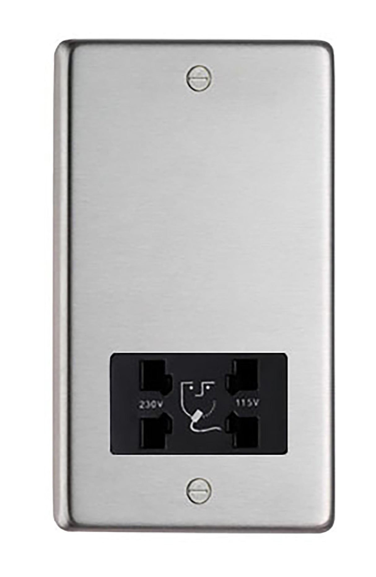 From The Anvil - SSS Dual Volt Shaver Socket | Sku. 34232/1 | Trade Door Handles.