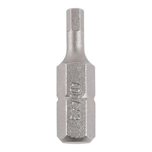 This is an image of Timco - S2 Driver Bits - HX 3.0 x 25 (2 Pieces Blister Pack) 3HX25GB