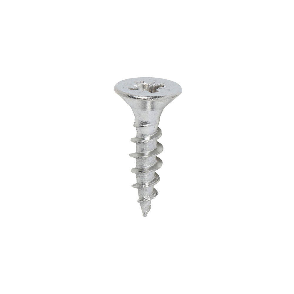 This is an image of Timco - Classic Multi-Purpose Screws - PZ - Double Countersunk - A2 Stainless Steel 4.0 x 16mm - (200 PCS Box) 40016CLASS