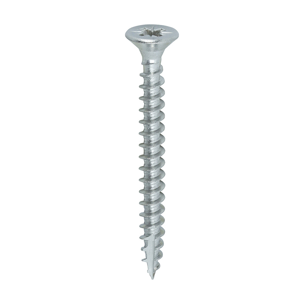 This is an image of Timco - Classic Multi-Purpose Screws - PZ - Double Countersunk - A4 Stainless Steel 4.0 x 40mm - (200 PCS Box) 40040CLA4
