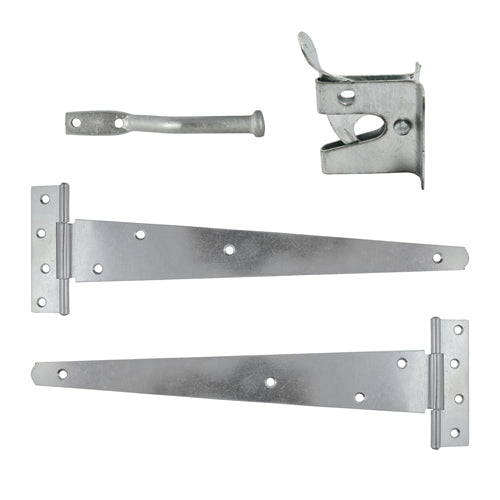 This is an image of Timco - Pedestrian Gate Kit - Hot Dipped Galvanised 14" (1 Each TIMbag) 427562