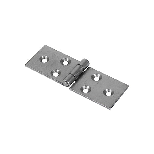 This is an image of Timco - Backflap Hinge - Uncranked Knuckle (404) - Self Colour 25 x 74 (1 Pairs Plain Bag) 434328