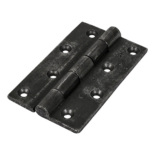 This is an image of Timco - Cast Iron Butt Hinge (200) - Self Colour 102 x 60 (1 Pairs Plain Bag) 434444