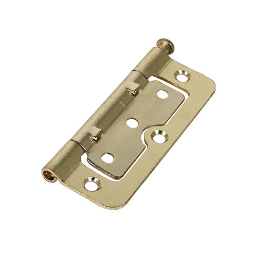 This is an image of Timco - Hurlinge - Loose Pin (104Z) - Electro Brass 100 x 66 (1 Pairs Plain Bag) 434728