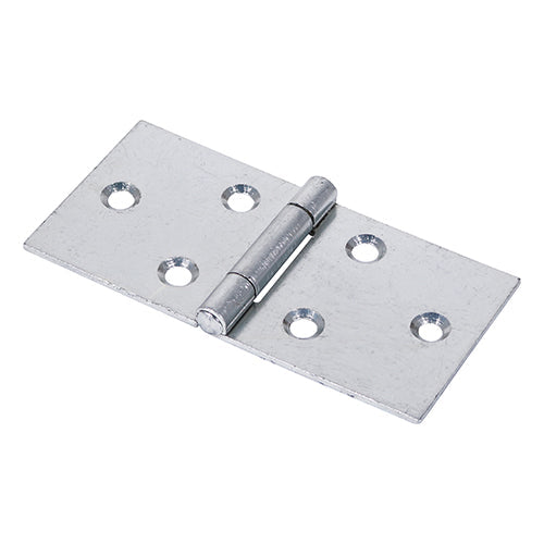 This is an image of Timco - Backflap Hinge - Uncranked Knuckle (404) - Zinc 50 x 106 (1 Pairs TIMpac) 434843P