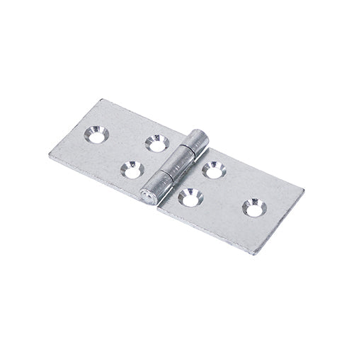 This is an image of Timco - Backflap Hinge - Uncranked Knuckle (404) - Zinc 32 x 76 (1 Pairs Plain Bag) 434846