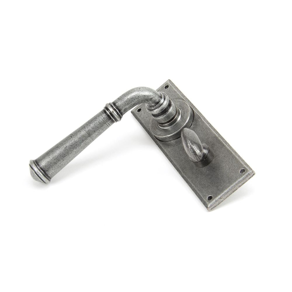 From The Anvil - Pewter Regency Lever Bathroom Set | Sku. 45127 | Trade Door Handles.
