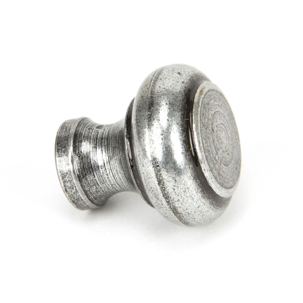 From The Anvil - Pewter Regency Cabinet Knob - Small | Sku. 45149 | Trade Door Handles.