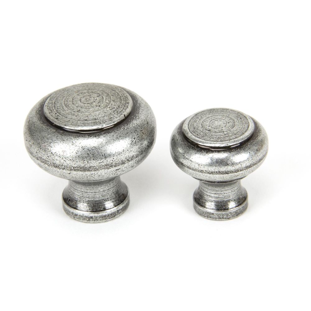 From The Anvil - Pewter Regency Cabinet Knob - Small | Sku. 45149 | Trade Door Handles.