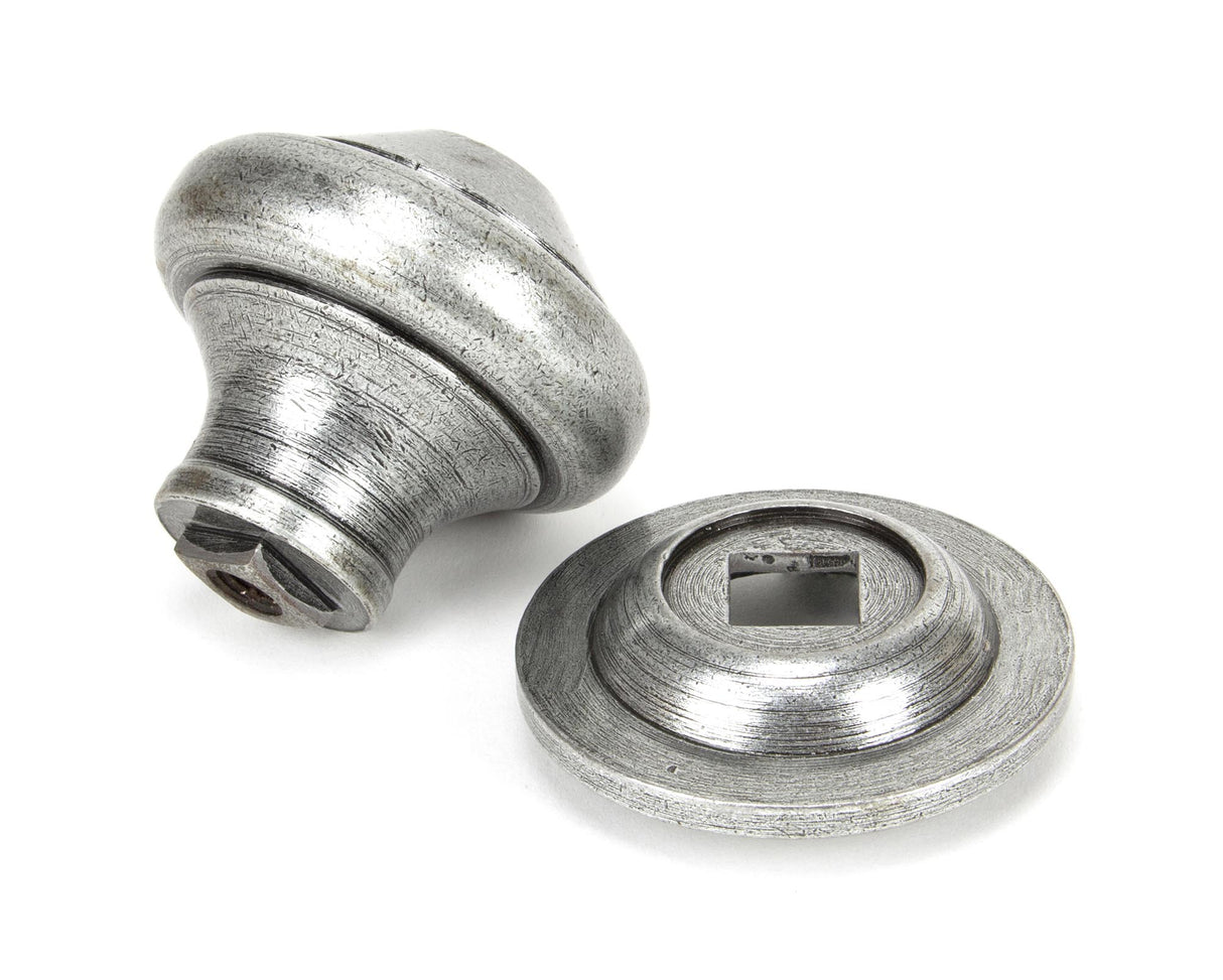 From The Anvil - Pewter Regency Centre Door Knob | Sku. 45155 | Trade Door Handles.