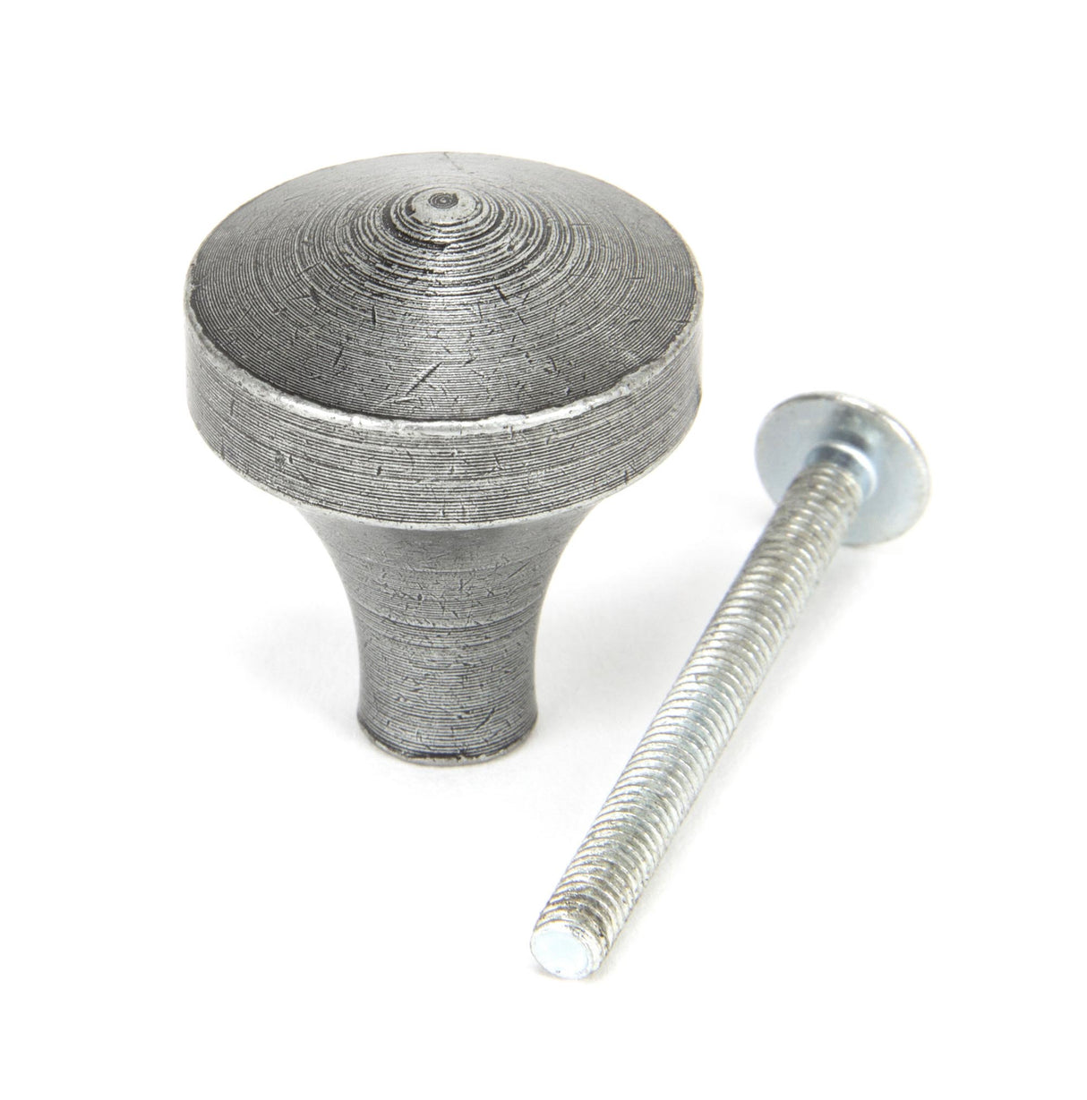 From The Anvil - Pewter Shropshire Cabinet Knob - Small | Sku. 45211 | Trade Door Handles.