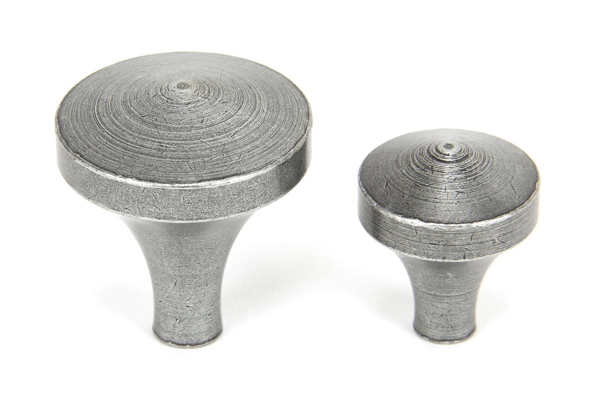 From The Anvil - Pewter Shropshire Cabinet Knob - Large | Sku. 45212 | Trade Door Handles.