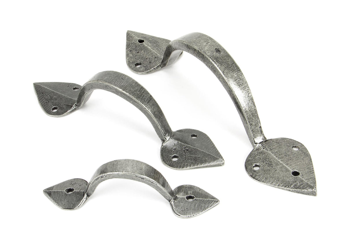 From The Anvil - Pewter Small Shropshire Pull Handle | Sku. 45245 | Trade Door Handles.