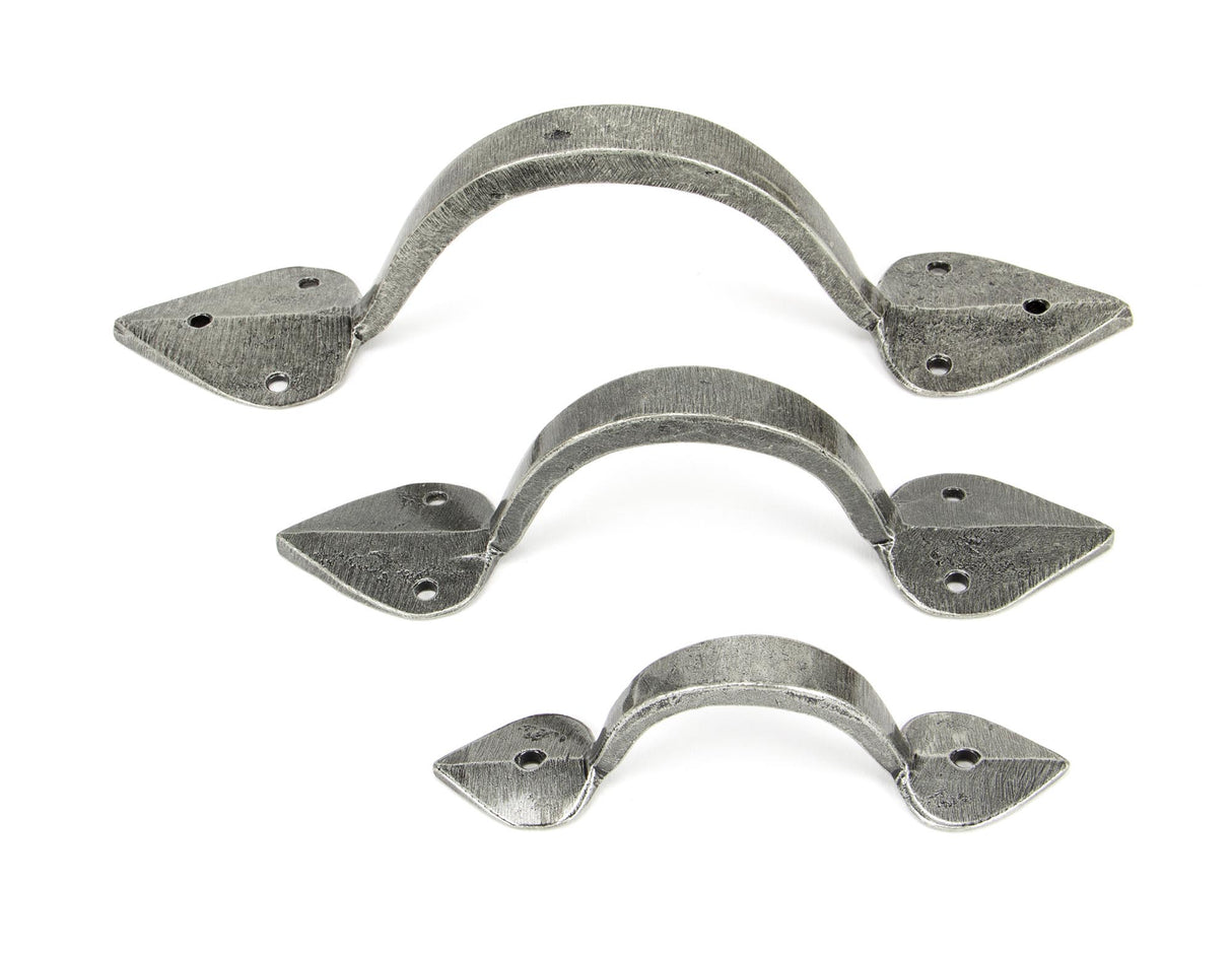 From The Anvil - Pewter Large Shropshire Pull Handle | Sku. 45247 | Trade Door Handles.