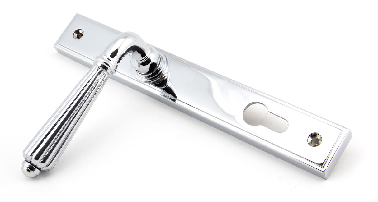 From The Anvil - Polished Chrome Hinton Slimline Lever Espag. Lock Set | Sku. 45320 | Trade Door Handles.