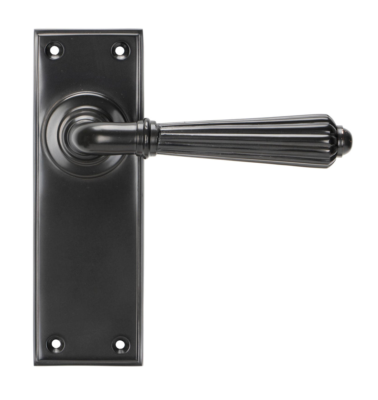 From The Anvil - Aged Bronze Hinton Lever Latch Set | Sku. 45329 | Trade Door Handles.