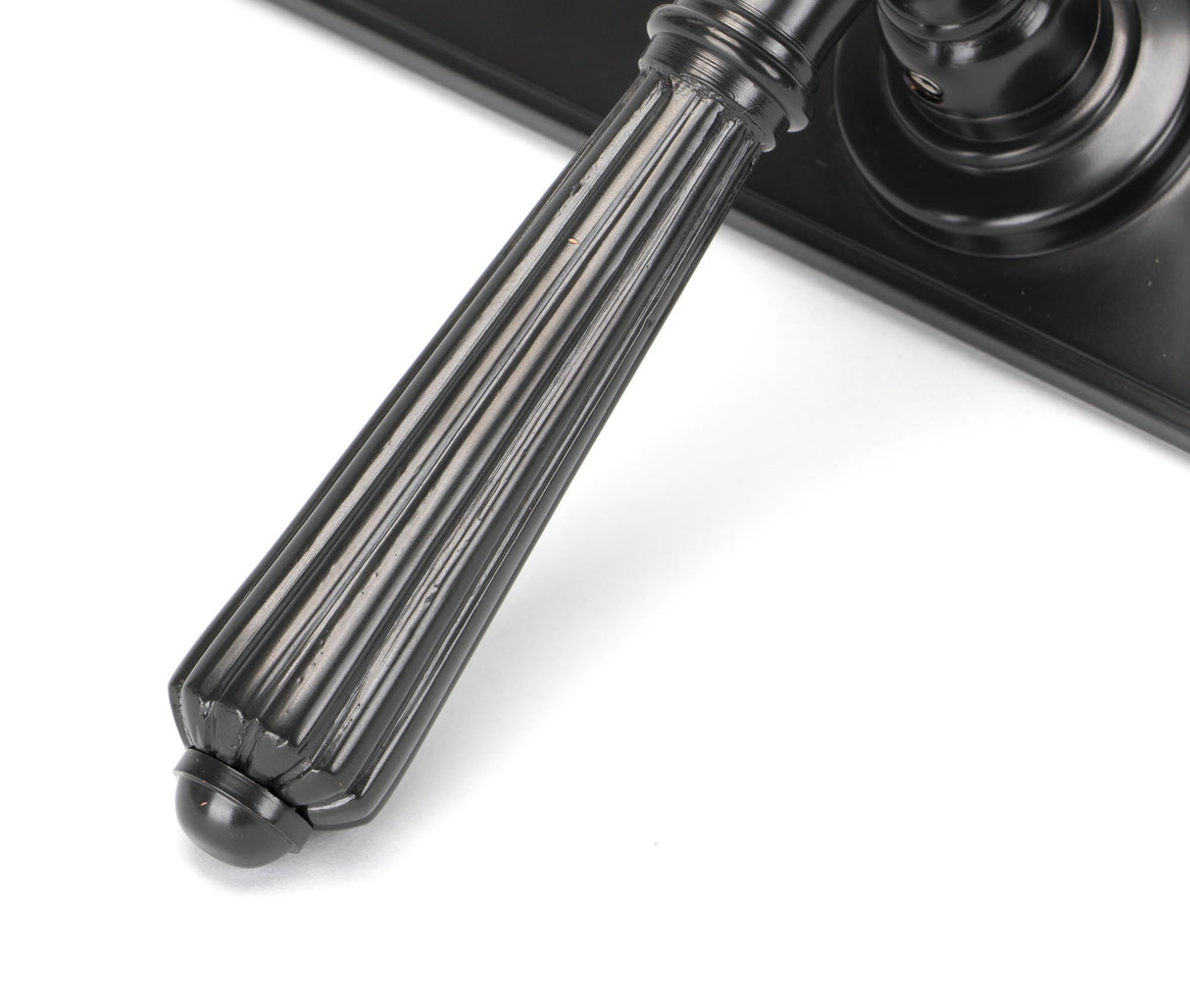 From The Anvil - Aged Bronze Hinton Lever Bathroom Set | Sku. 45330 | Trade Door Handles.