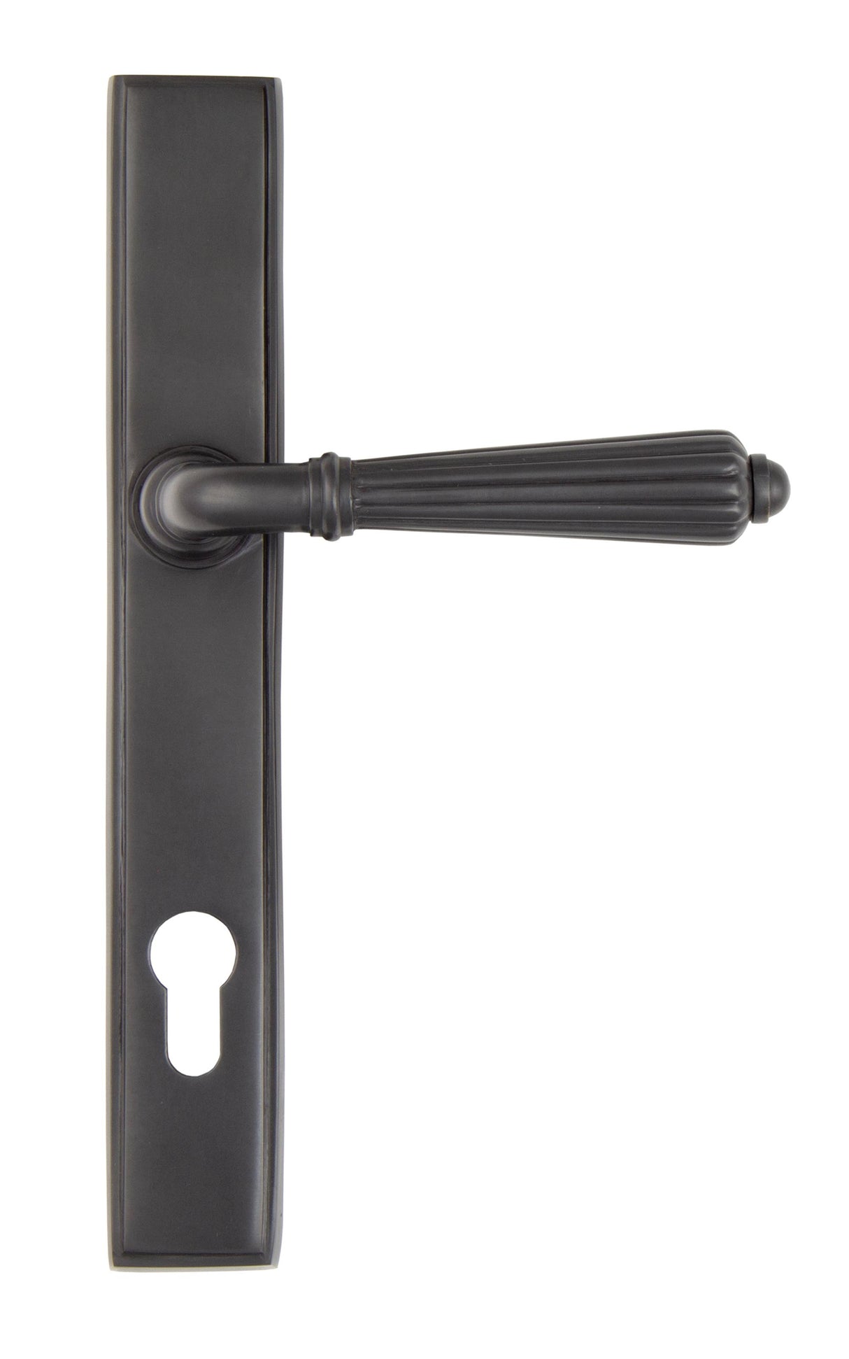 From The Anvil - Aged Bronze Hinton Slimline Lever Espag. Lock Set | Sku. 45332 | Trade Door Handles.