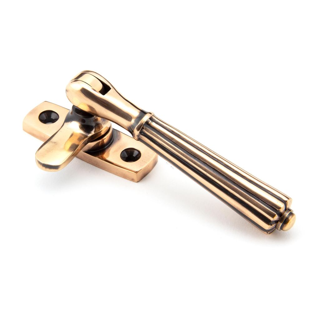 From The Anvil - Polished Bronze Locking Hinton Fastener | Sku. 45343 | Trade Door Handles.