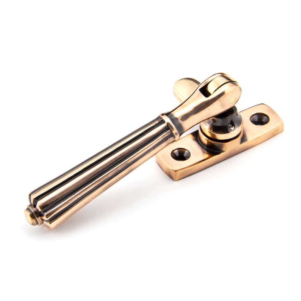 From The Anvil - Polished Bronze Locking Hinton Fastener | Sku. 45343 | Trade Door Handles.