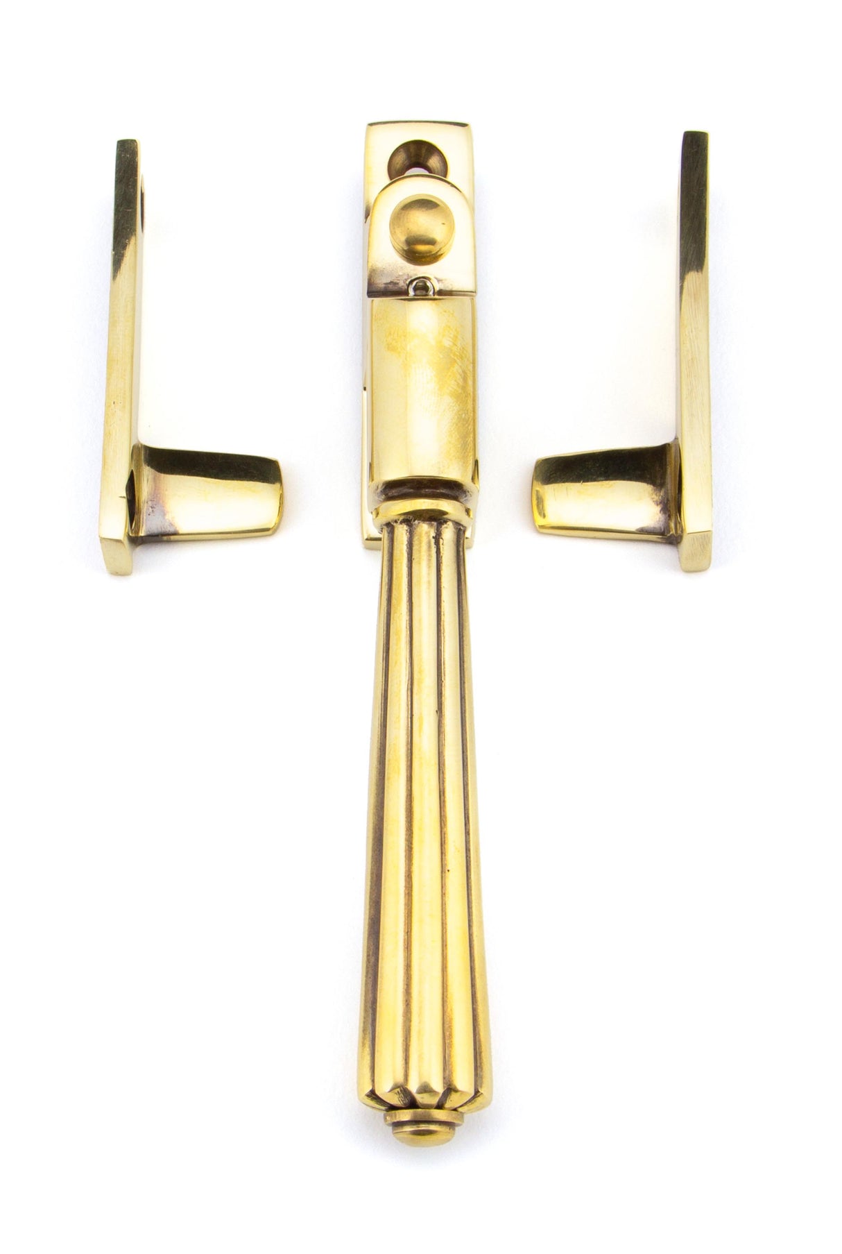 From The Anvil - Aged Brass Night-Vent Locking Hinton Fastener | Sku. 45344 | Trade Door Handles.