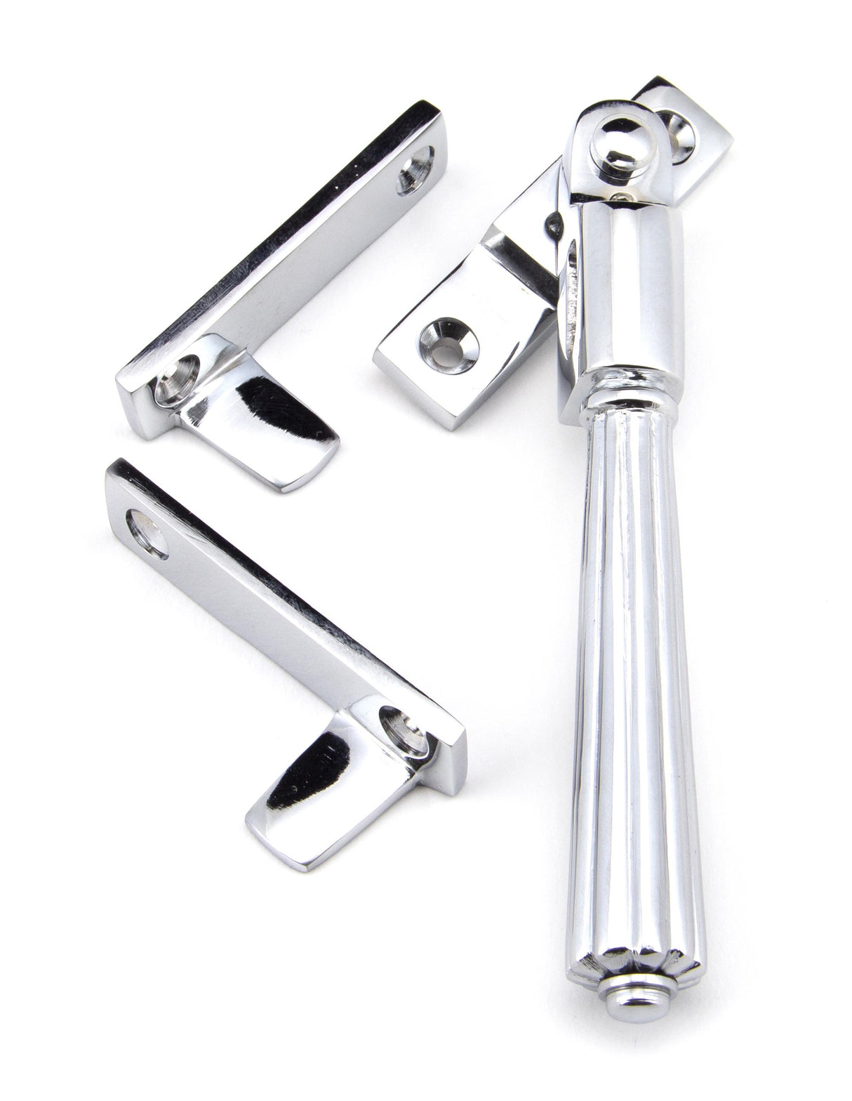 From The Anvil - Polished Chrome Night-Vent Locking Hinton Fastener | Sku. 45345 | Trade Door Handles.