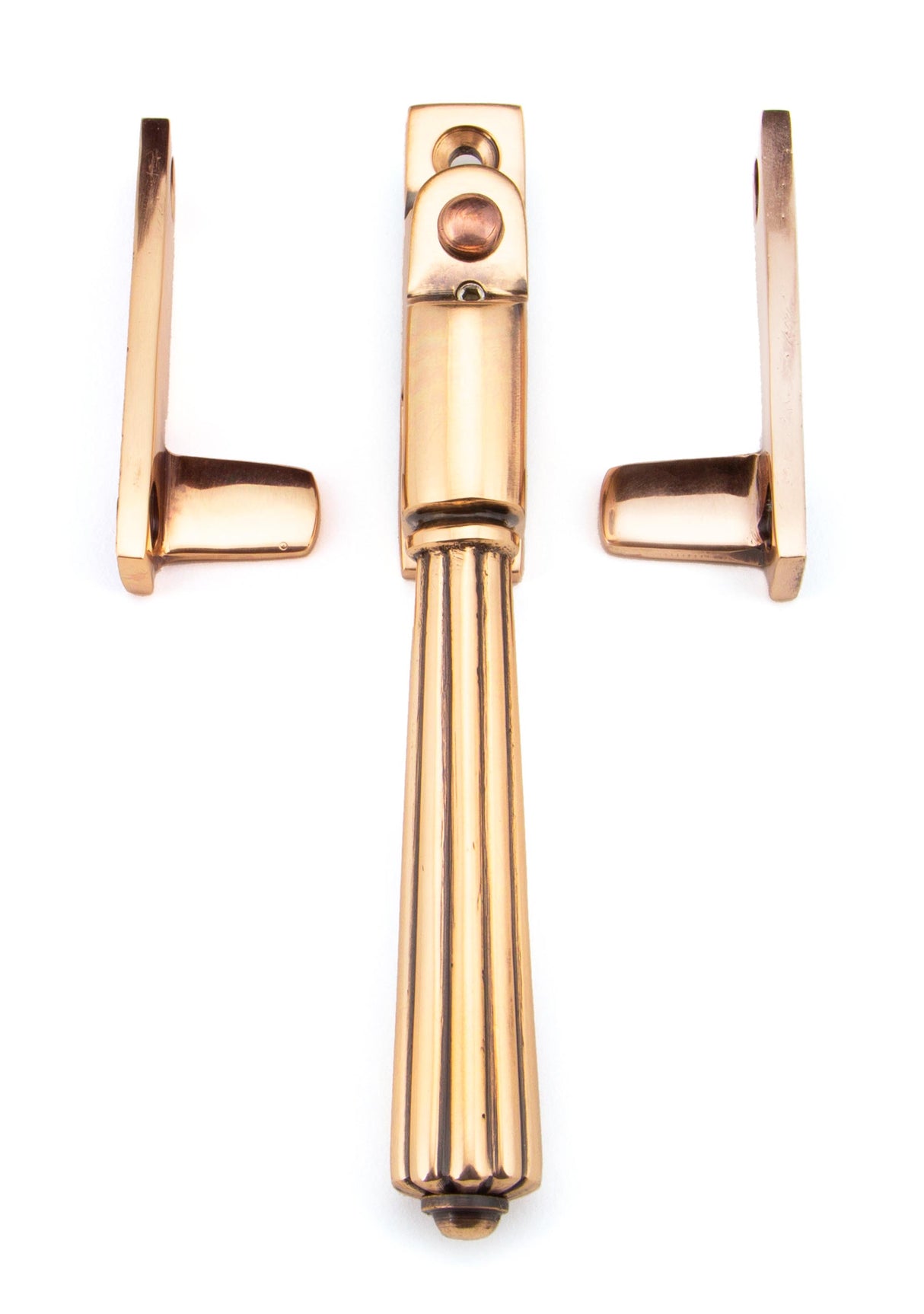 From The Anvil - Polished Bronze Night-Vent Locking Hinton Fastener | Sku. 45348 | Trade Door Handles.
