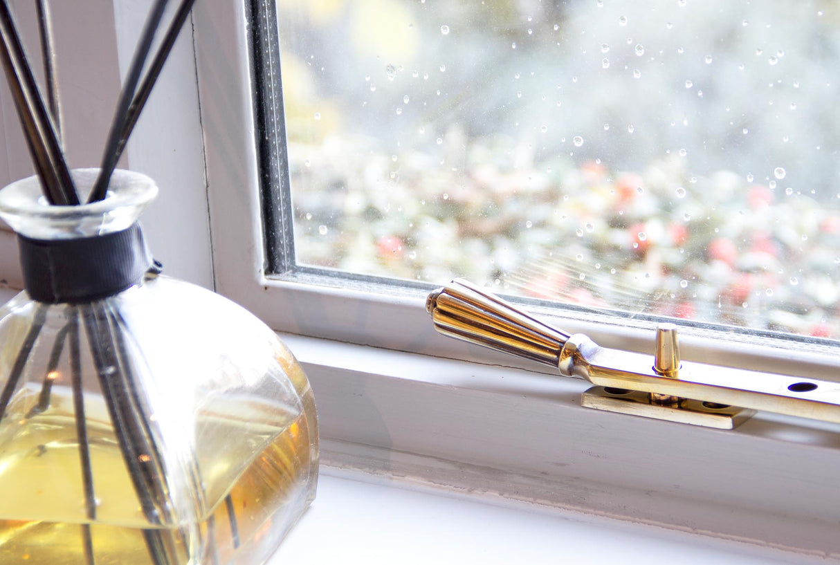 From The Anvil - Aged Brass 8" Hinton Stay | Sku. 45359 | Trade Door Handles.