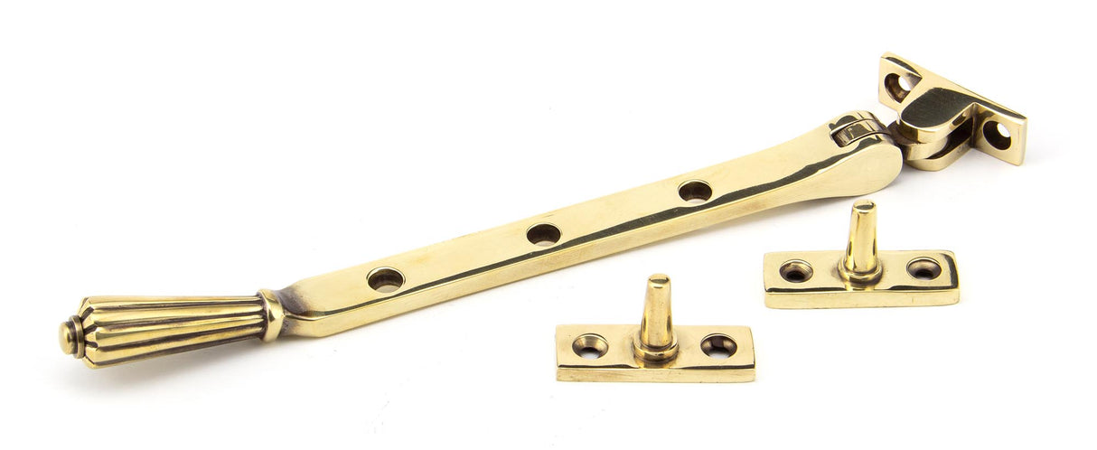 From The Anvil - Aged Brass 8" Hinton Stay | Sku. 45359 | Trade Door Handles.