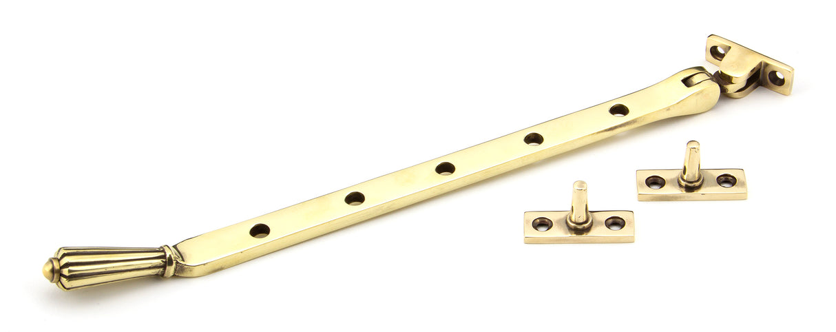 From The Anvil - Aged Brass 12" Hinton Stay | Sku. 45361 | Trade Door Handles.