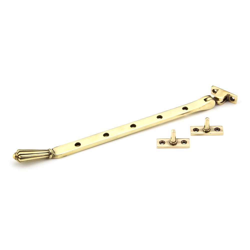 From The Anvil - Aged Brass 12" Hinton Stay | Sku. 45361 | Trade Door Handles.