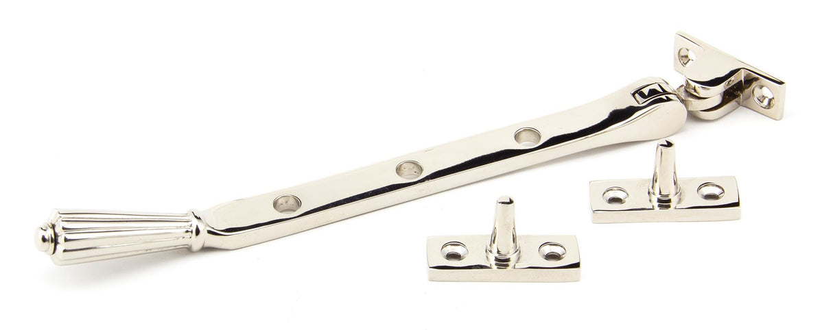From The Anvil - Polished Nickel 8" Hinton Stay | Sku. 45365 | Trade Door Handles.