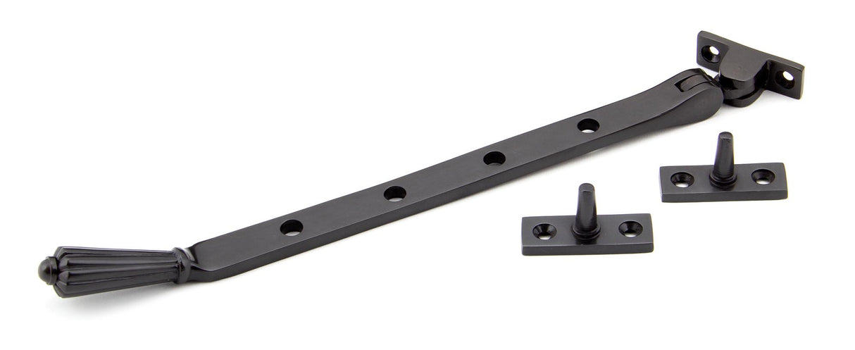 From The Anvil - Aged Bronze 10" Hinton Stay | Sku. 45369 | Trade Door Handles.