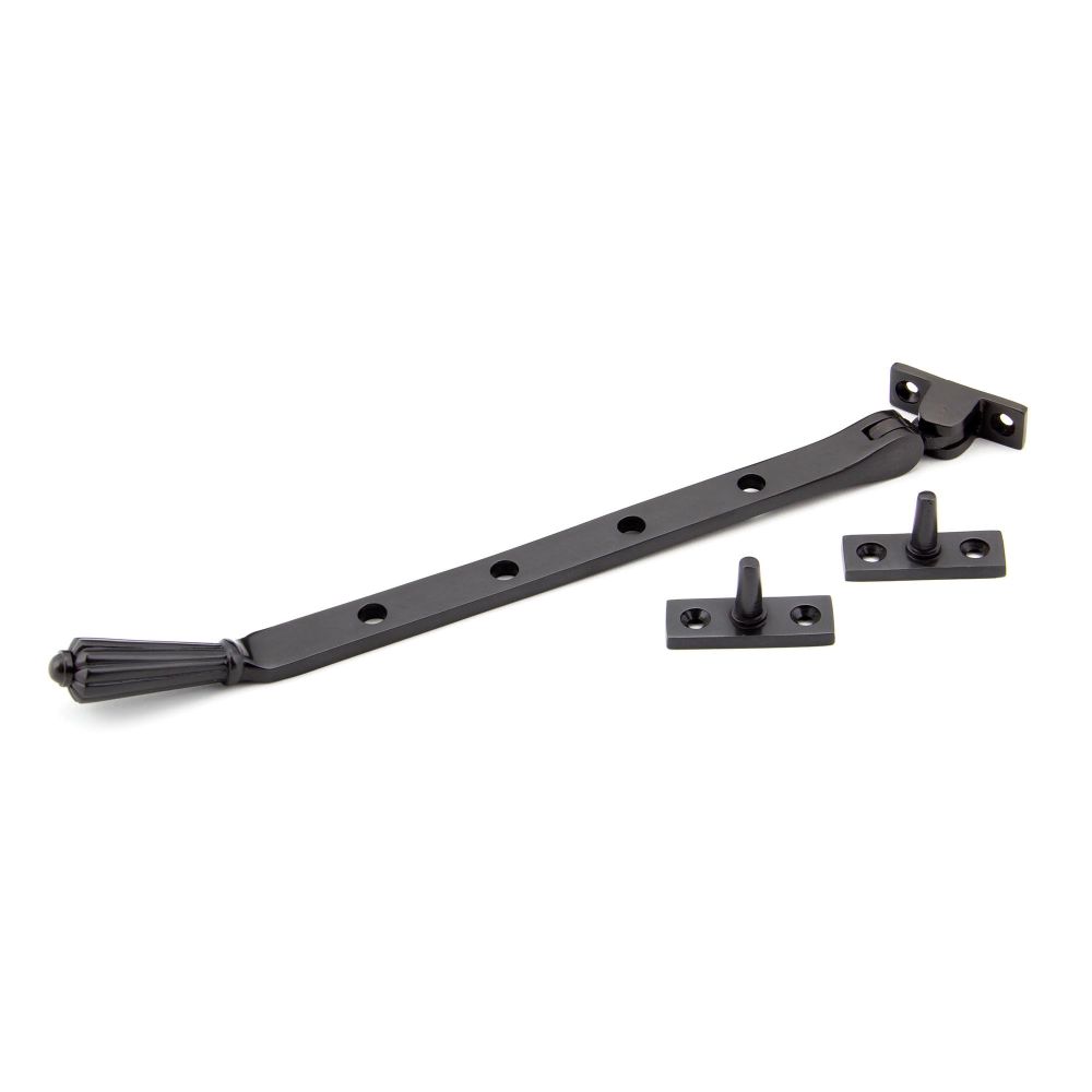 From The Anvil - Aged Bronze 10" Hinton Stay | Sku. 45369 | Trade Door Handles.