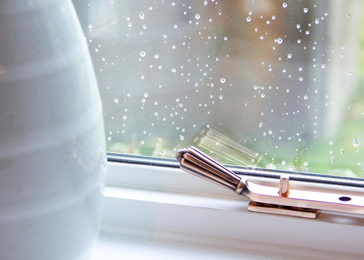 From The Anvil - Polished Bronze 12" Hinton Stay | Sku. 45373 | Trade Door Handles.