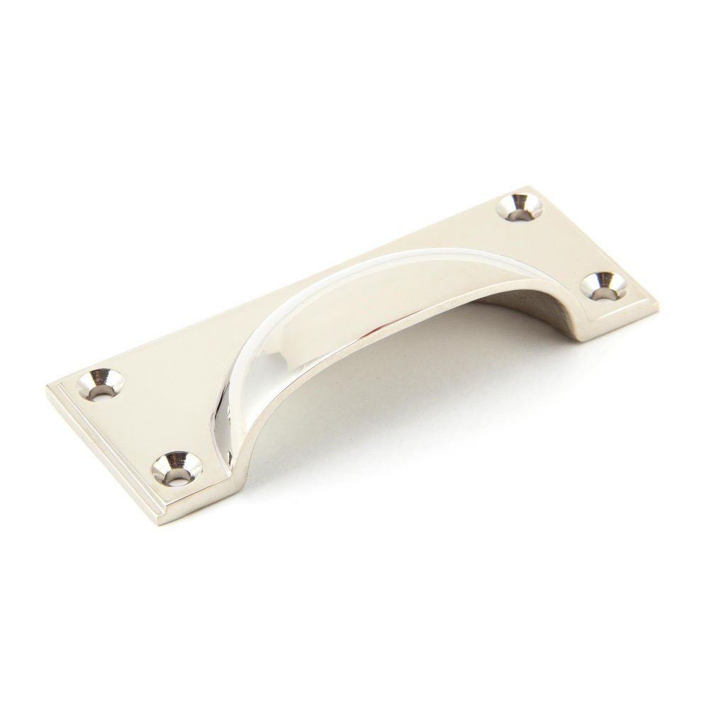 From The Anvil - Polished Nickel Art Deco Drawer Pull | Sku. 45401 | Trade Door Handles.
