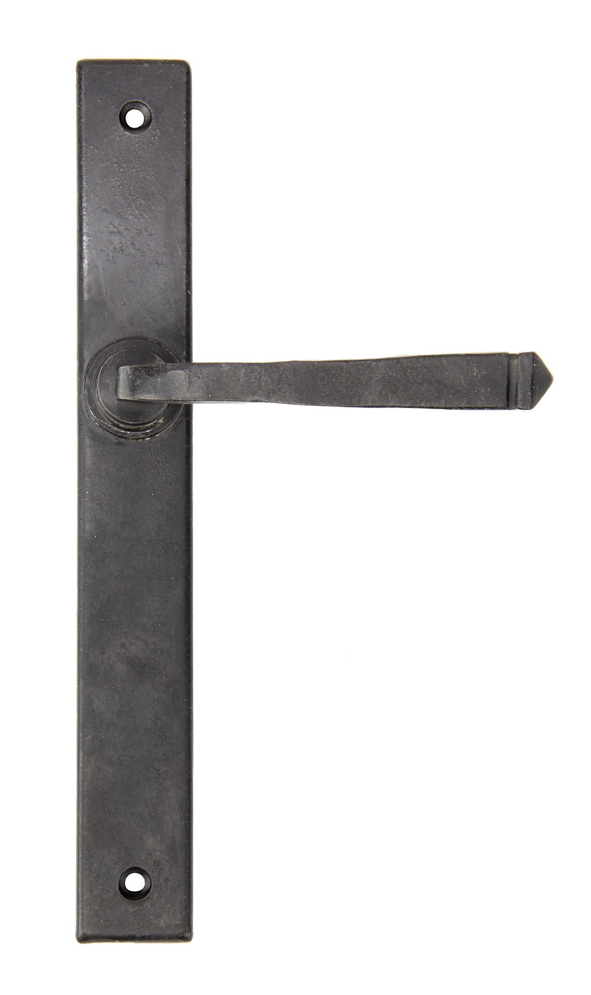 From The Anvil - External Beeswax Avon Slimline Lever Espag. Latch Set | Sku. 45447 | Trade Door Handles.