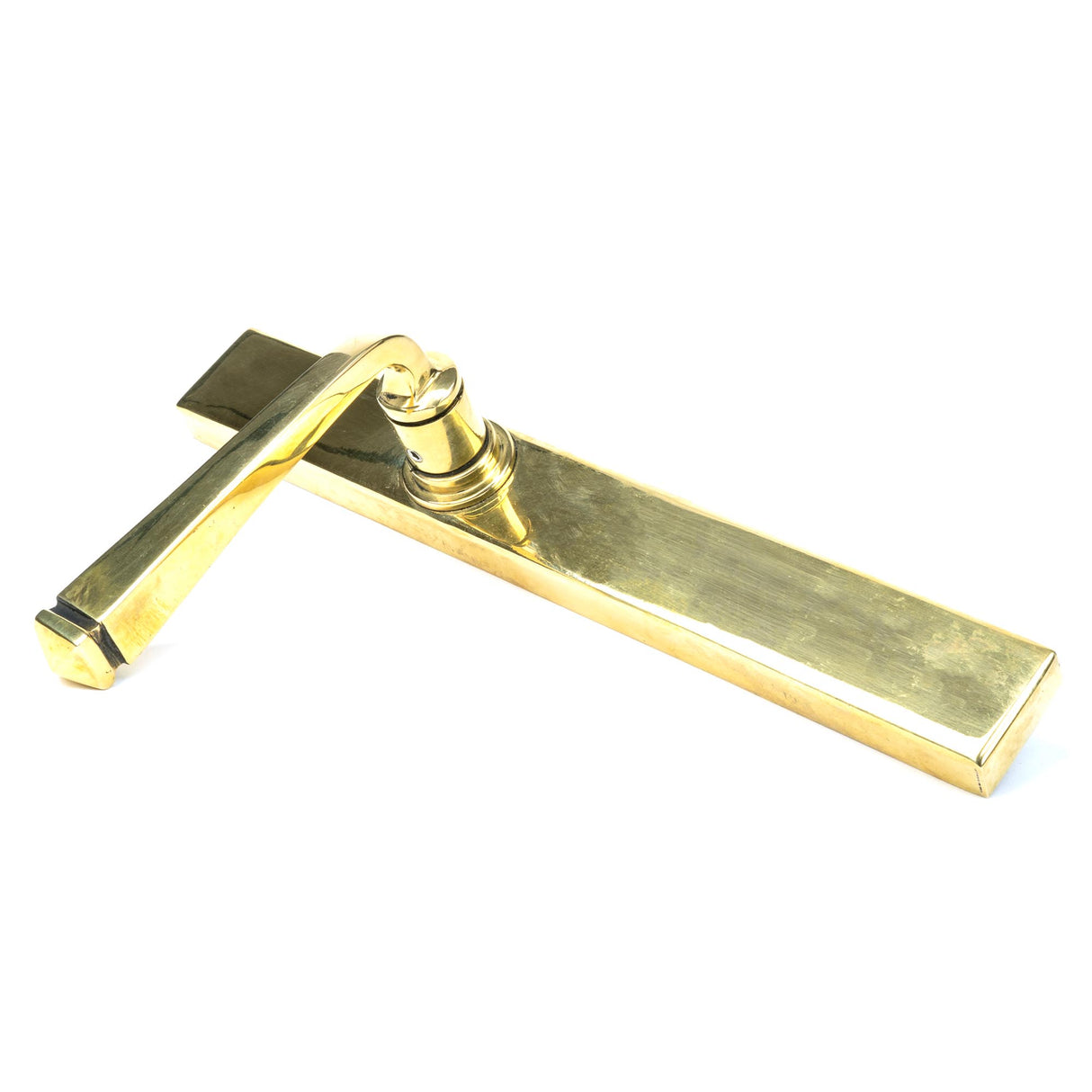 From The Anvil - Aged Brass Avon Slimline Lever Espag. Latch Set | Sku. 45448 | Trade Door Handles.