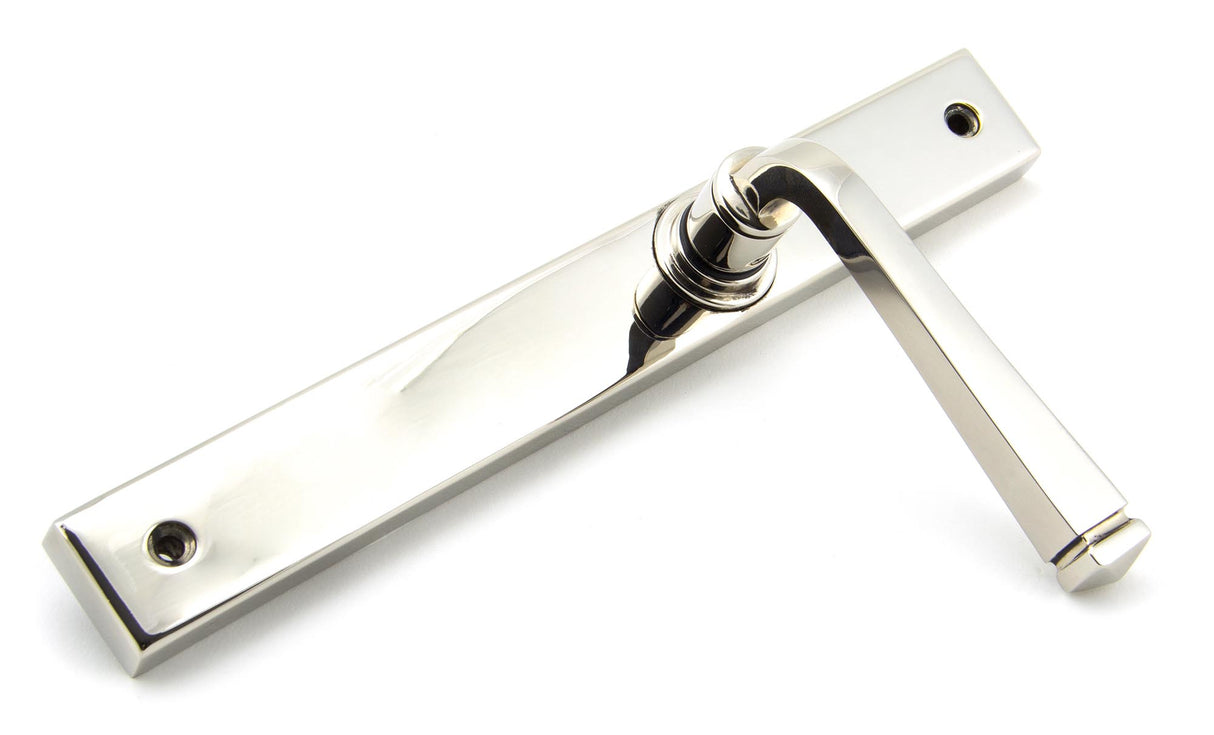 From The Anvil - Polished Nickel Avon Slimline Lever Espag. Latch Set | Sku. 45449 | Trade Door Handles.