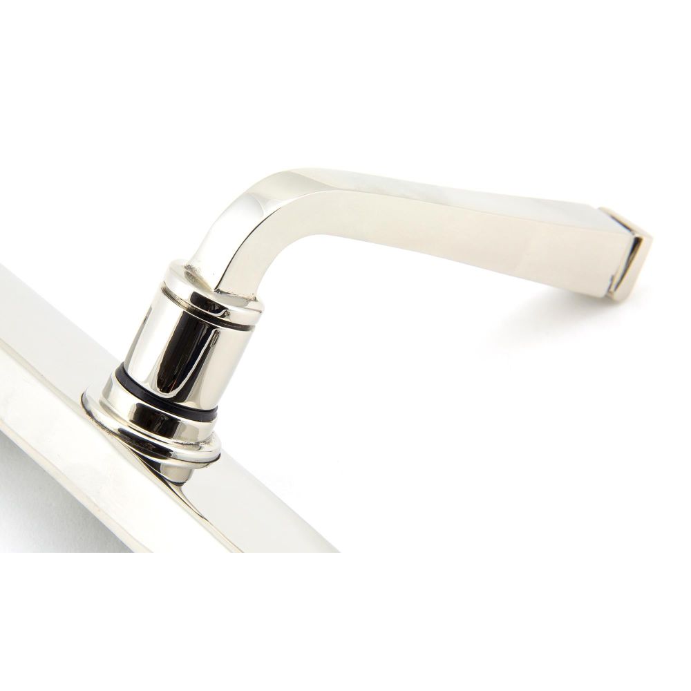 From The Anvil - Polished Nickel Avon Slimline Lever Espag. Latch Set | Sku. 45449 | Trade Door Handles.