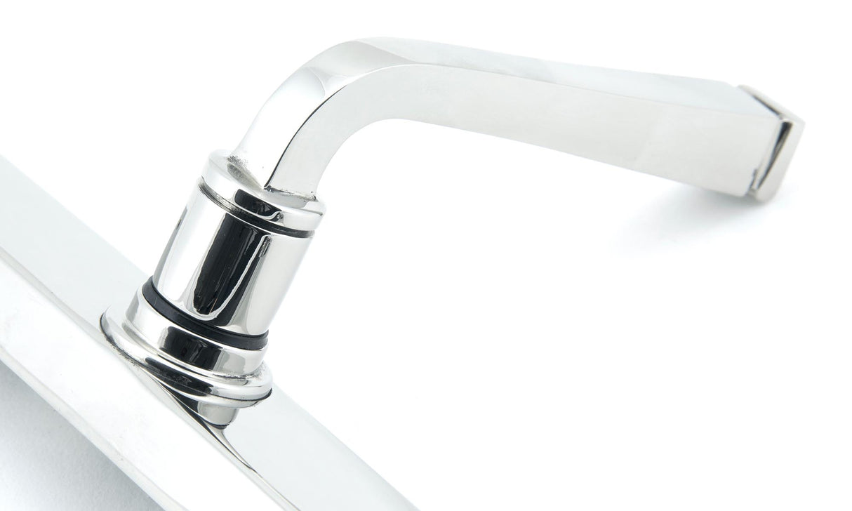 From The Anvil - Polished Chrome Avon Slimline Lever Espag. Latch Set | Sku. 45450 | Trade Door Handles.