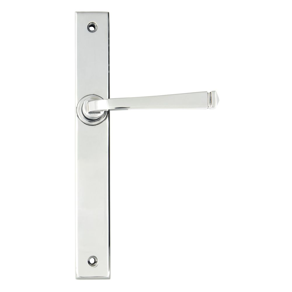 From The Anvil - Polished Chrome Avon Slimline Lever Espag. Latch Set | Sku. 45450 | Trade Door Handles.