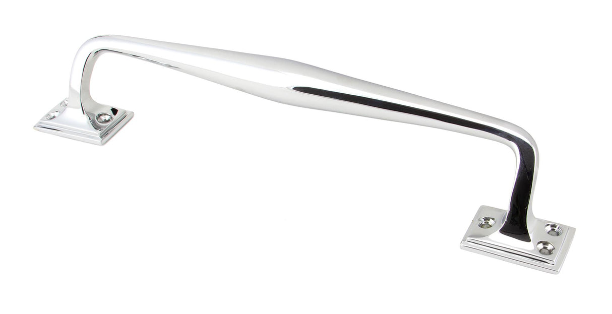From The Anvil - Polished Chrome 300mm Art Deco Pull Handle | Sku. 45457 | Trade Door Handles.