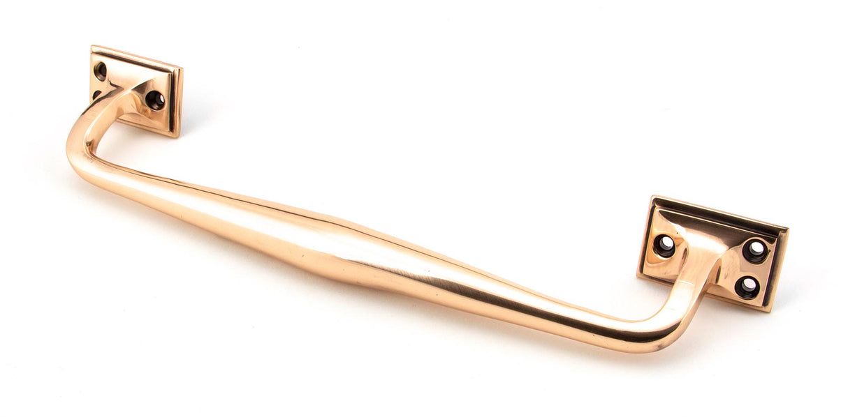 From The Anvil - Polished Bronze 300mm Art Deco Pull Handle | Sku. 45460 | Trade Door Handles.