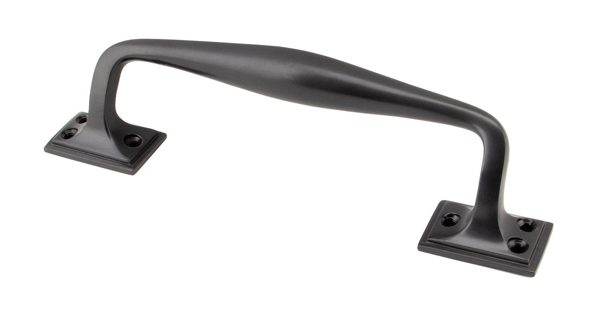 From The Anvil - Aged Bronze 230mm Art Deco Pull Handle | Sku. 45464 | Trade Door Handles.