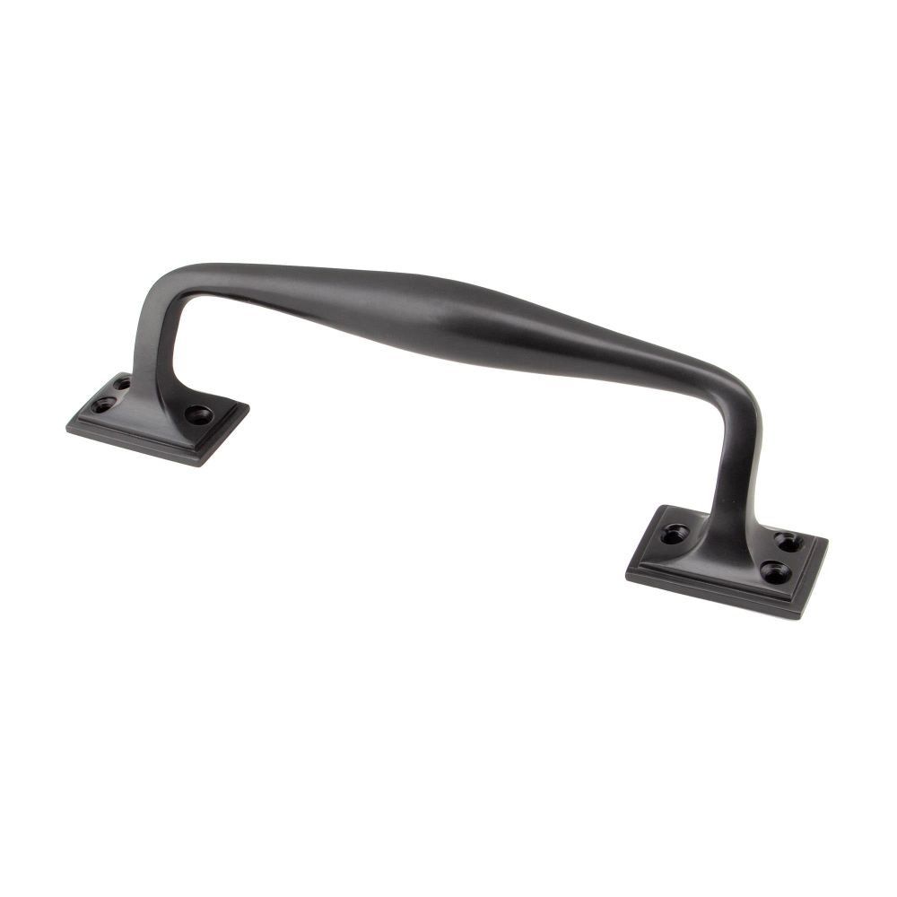 From The Anvil - Aged Bronze 230mm Art Deco Pull Handle | Sku. 45464 | Trade Door Handles.