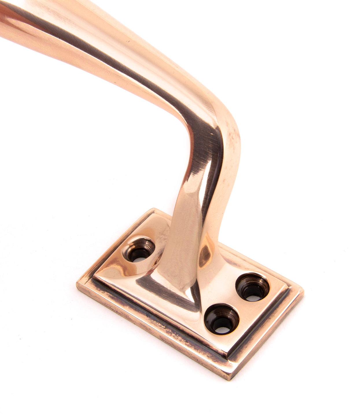From The Anvil - Polished Bronze 230mm Art Deco Pull Handle | Sku. 45465 | Trade Door Handles.