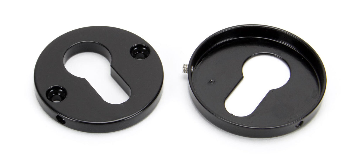 From The Anvil - Black 52mm Regency Concealed Escutcheon | Sku. 45466 | Trade Door Handles.